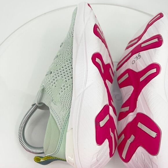 Sorel Explorer Blitz Stride Women's Size 6 Green White Lace Up Sneakers Shoes - Picture 10 of 16